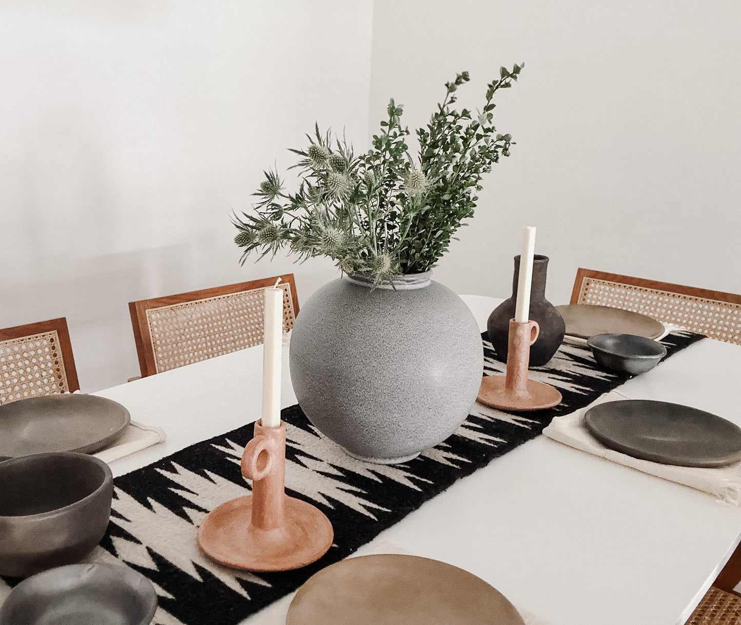 ZAPOTEC LIGHTNING TABLE RUNNER