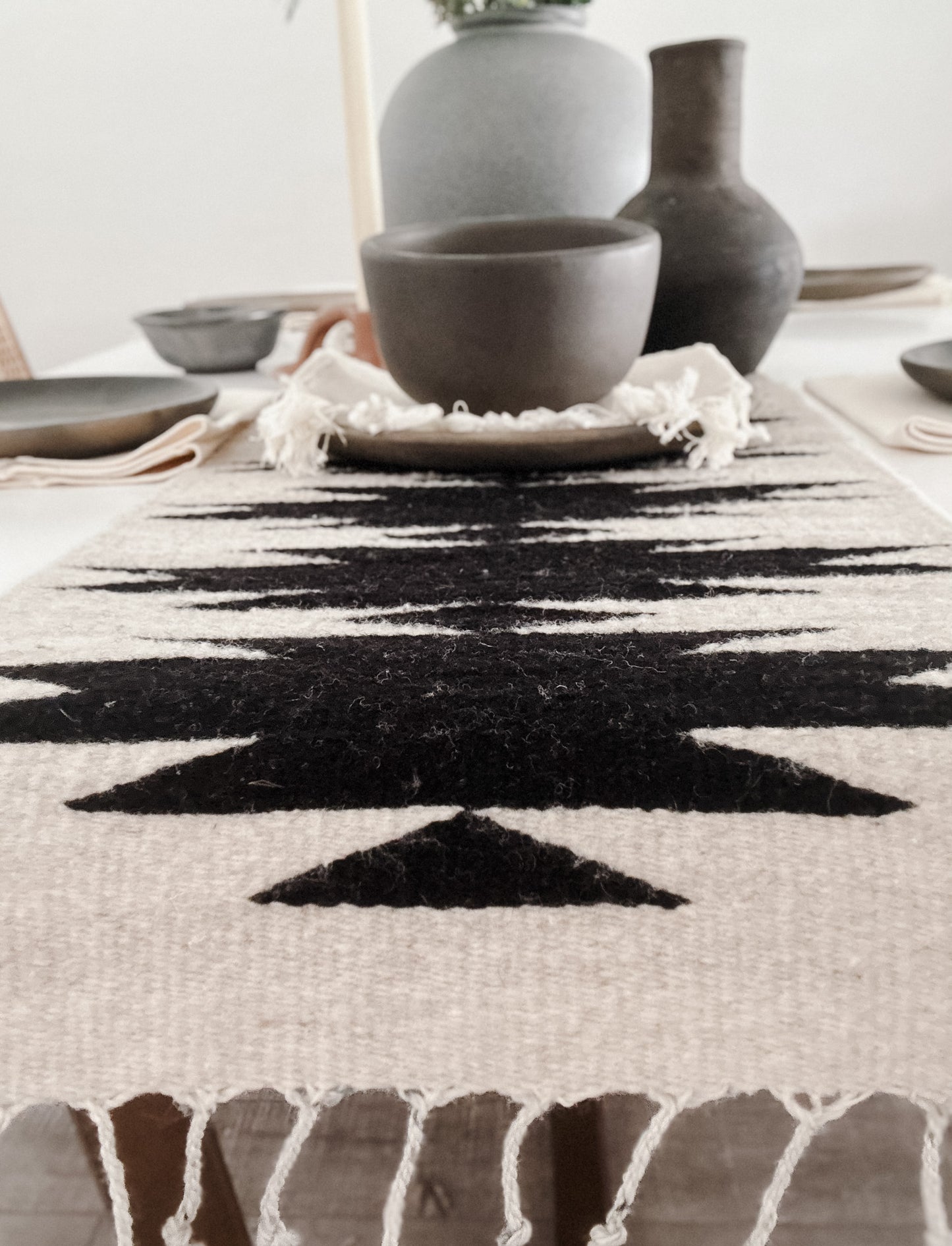 ZAPOTEC LIGHTNING TABLE RUNNER